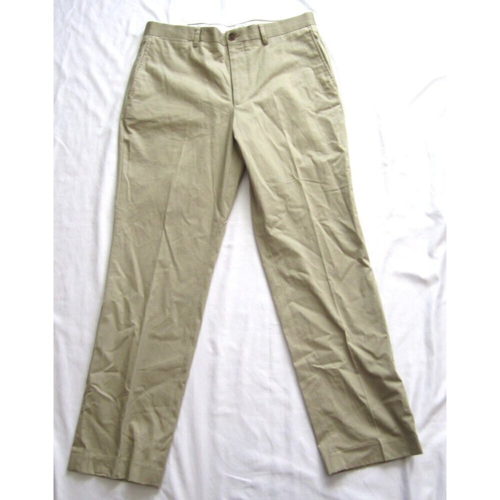 New Men Claiborne Stretch Wrinkle Resistant Straight Fit Pants Sz 32 x 30(MP305)